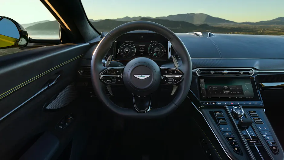 Aston Martin Vantage Cockpit Display