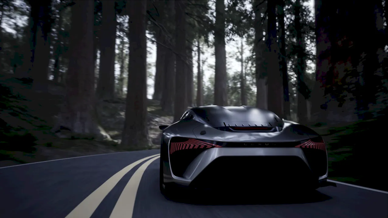 LEXUS ELECTRIFIED SPORT Back