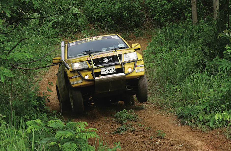 Grand Vitara au Asia Cross Country Rallye