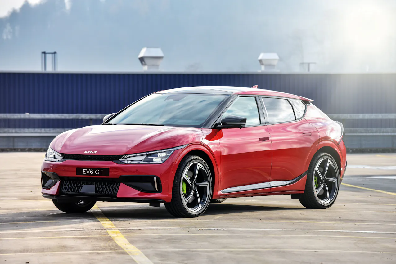 KIA EV6 GT red