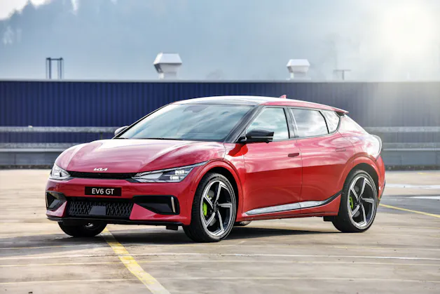 KIA EV6 GT red