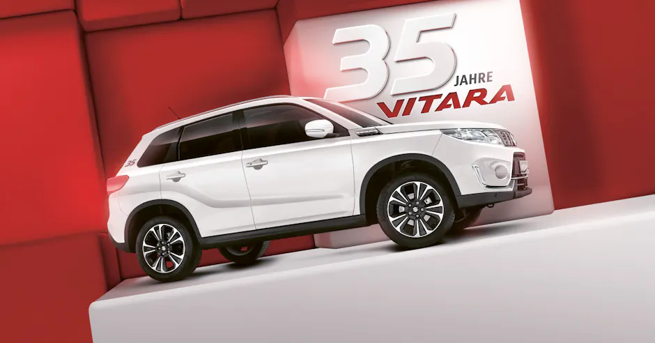 Suzuki Vitara in Weiss, 35 Jahre