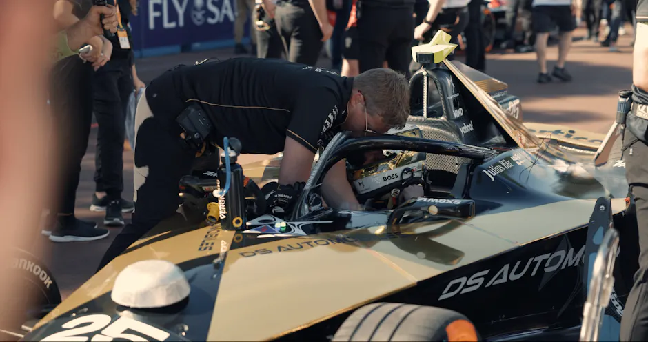 Formula E Startaufstellung
