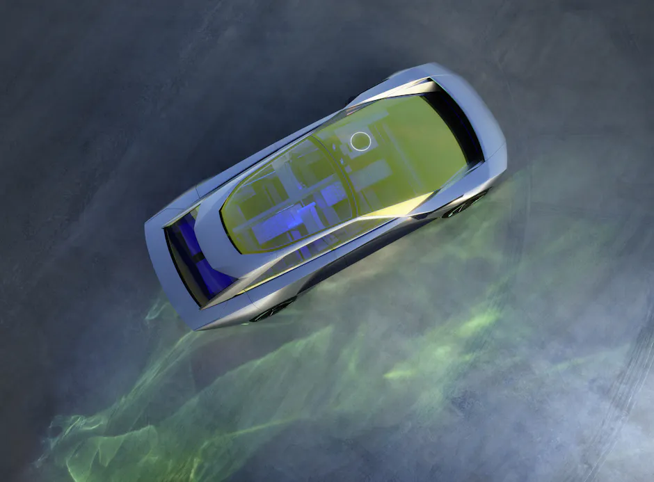 PEUGEOT Inception Concept from top