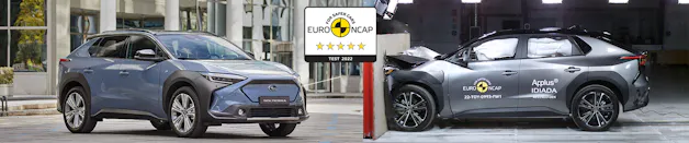 Test de sécurité Subaru Solterra