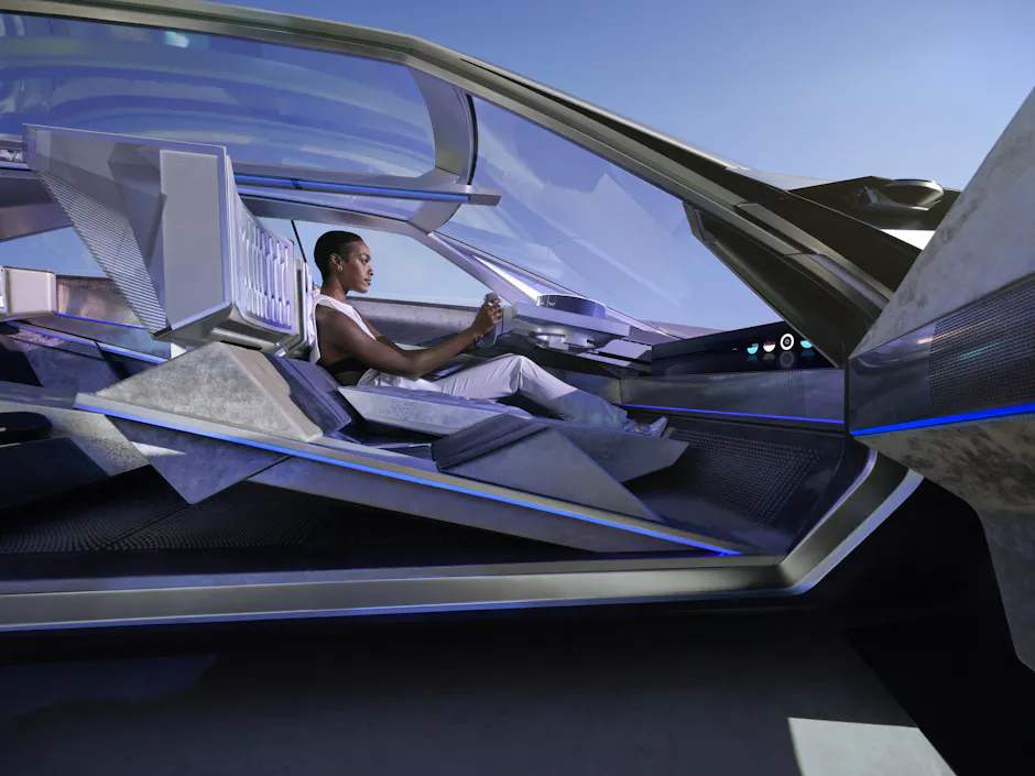 PEUGEOT Inception Concept Inside side