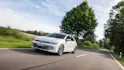 Weisser VW Golf von aussen