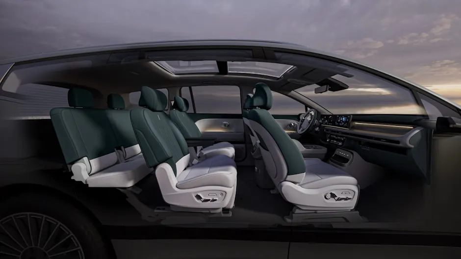 Design degli interni Hyundai IONIQ 9