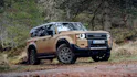 Brauner Toyota Land Cruiser von aussen
