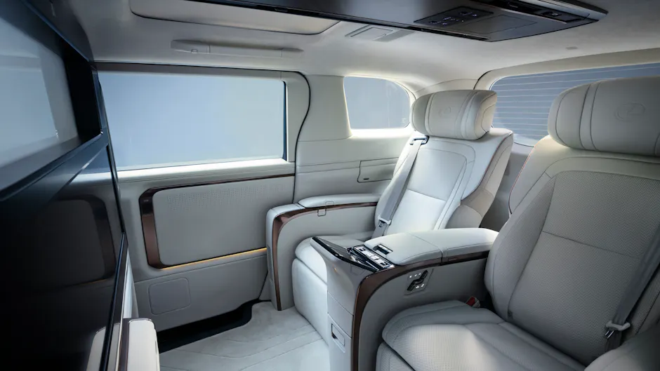 LEXUS LM WORLD rear seats