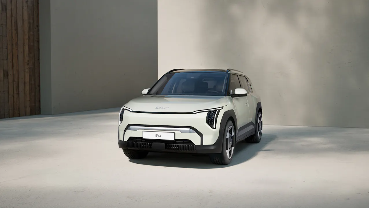 Neuer Kia EV3 von vorne