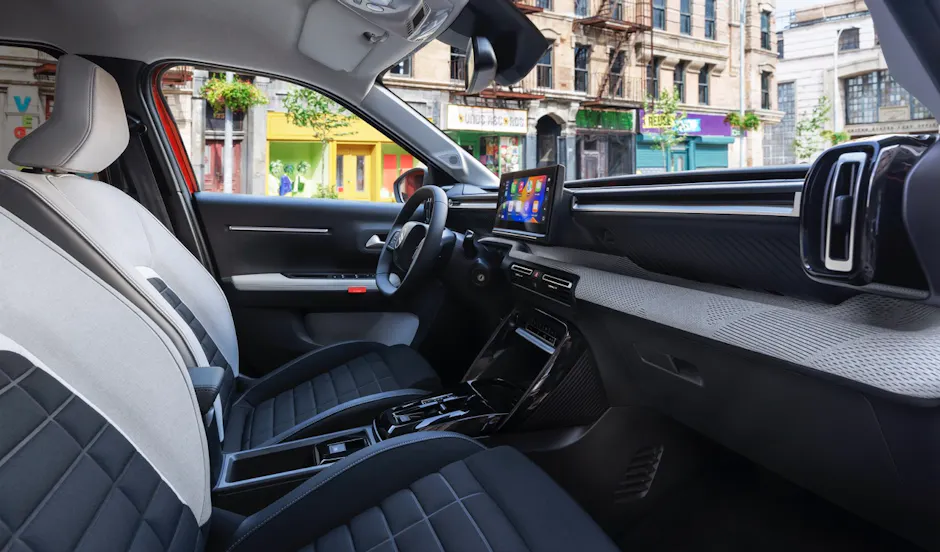 Intérieur de la Citroën ë-C3