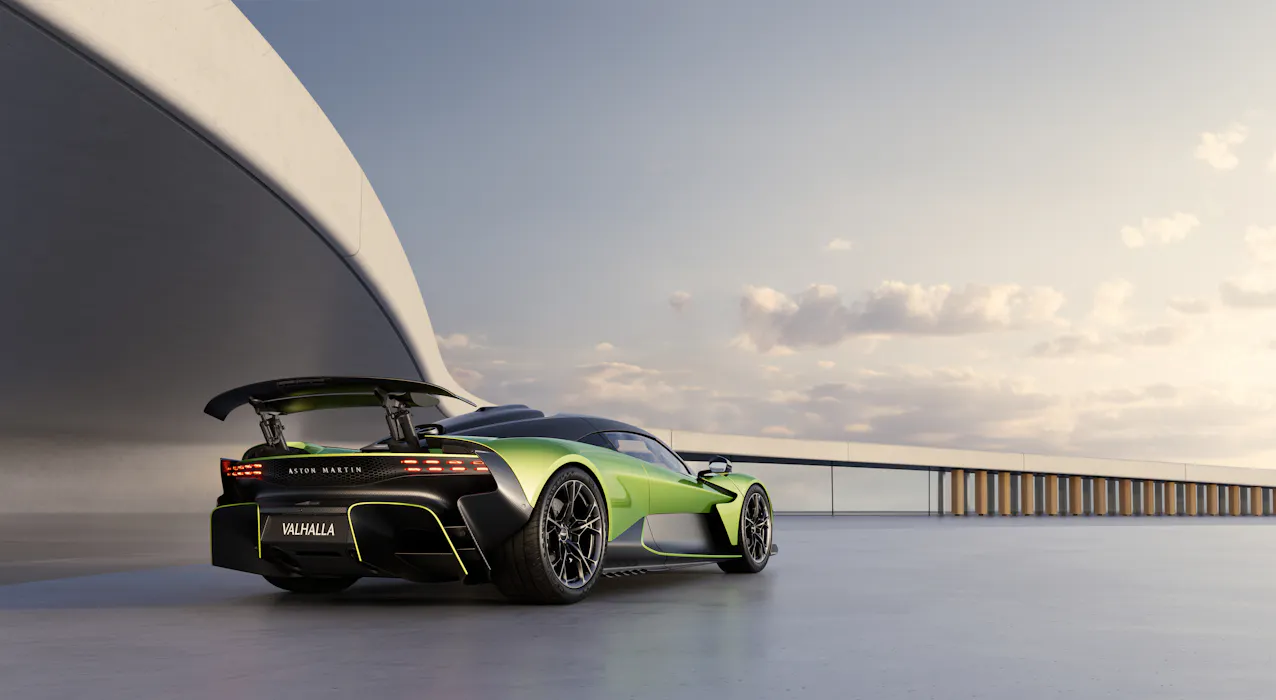 Nuova Aston Martin Valhalla con tecnologia F1