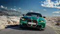 BMW M4 CS verde dal davanti