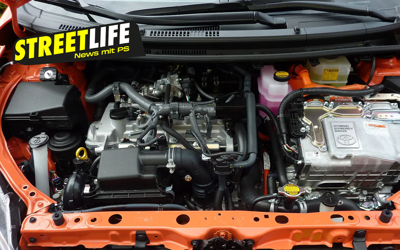 Propulsion hybride Compartiment moteur
