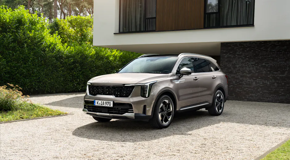 Weisser Kia Sorento Exterieur