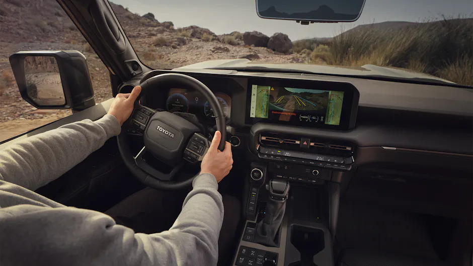 Allrad-Performance des neuen Toyota Land Cruiser