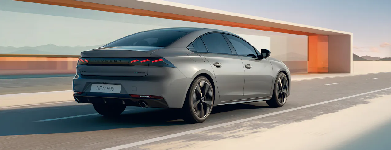 Neuer Peugeot 508 in Grau