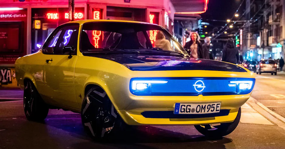 Opel Kadett Concept, parcheggiata in Langstrasse