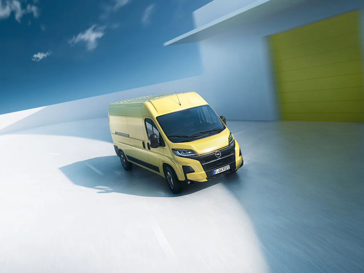 Opel Movano Electric giallo