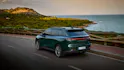 Il Leapmotor C10 verde da dietro