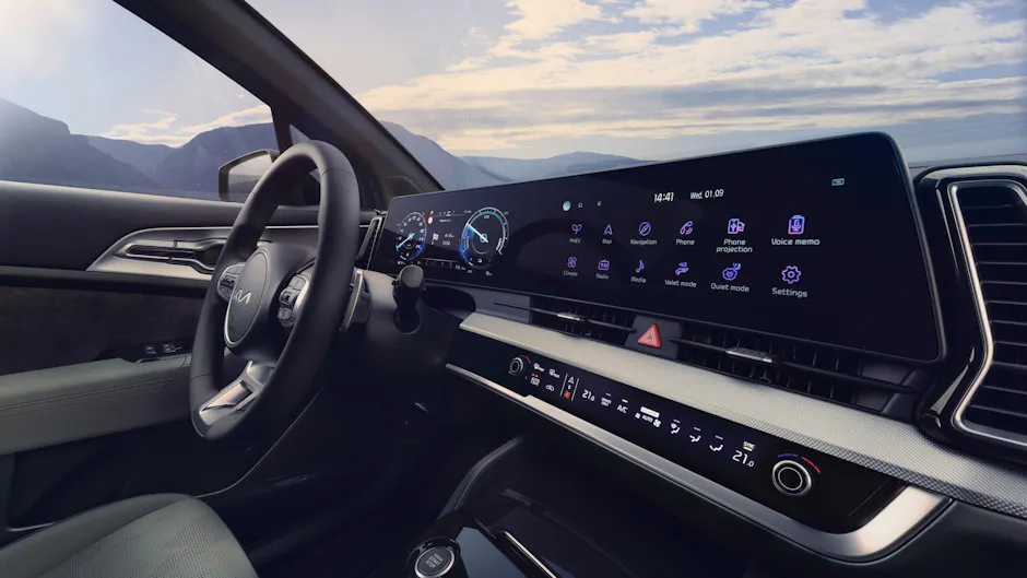 Schermi dell'infotainment Kia Sportage