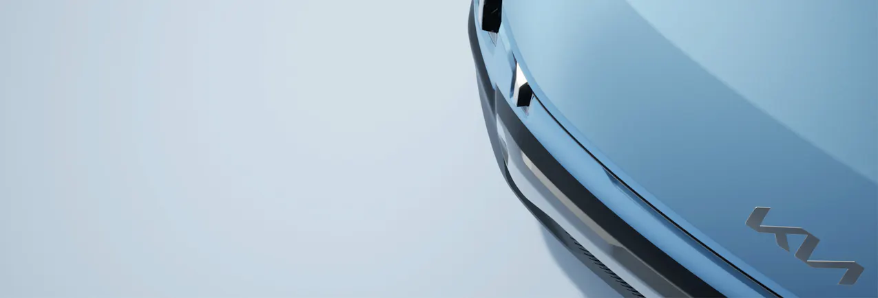 Kia Front, Logo auf Haube