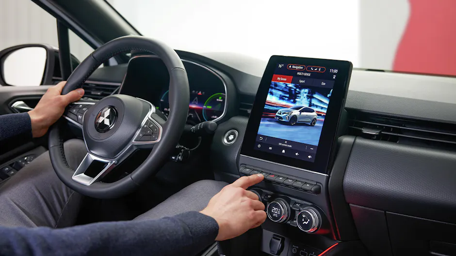Mitsubishi Colt Intérieur, système d'infodivertissement