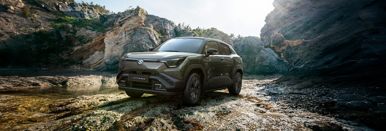 Suzuki eVitara en tout-terrain