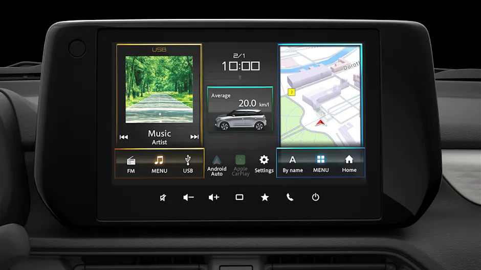 Suzuki Swift Display con Apple Carplay e Android Auto