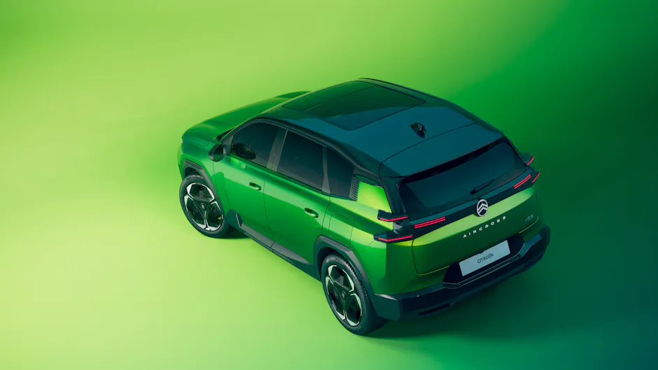 Aerodynamische Form des Citroën C5 Aircross
