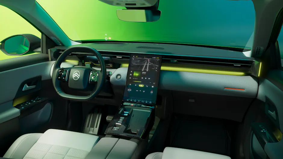Armaturenbrett mit hochwertiger Benutzeroberfläche im Citroën C5 Aircross