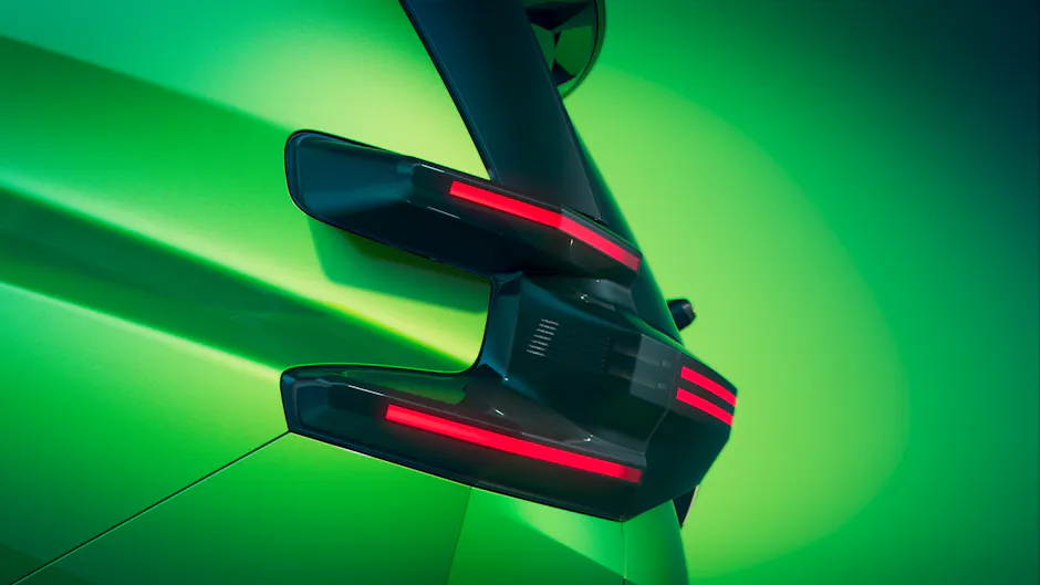 Detailansicht des Citroën Matrix LED-Scheinwerfers