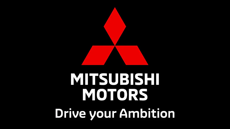 Logo Mitsubishi Motors, Drive your Ambition