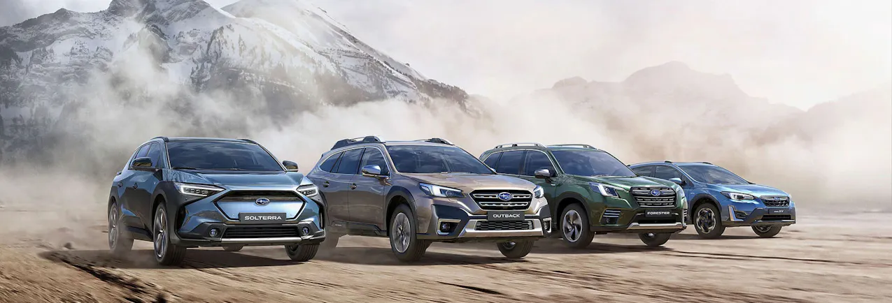 Panoramica dei veicoli Subaru