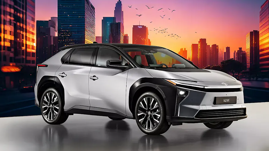 Toyota bZ4X en argent
