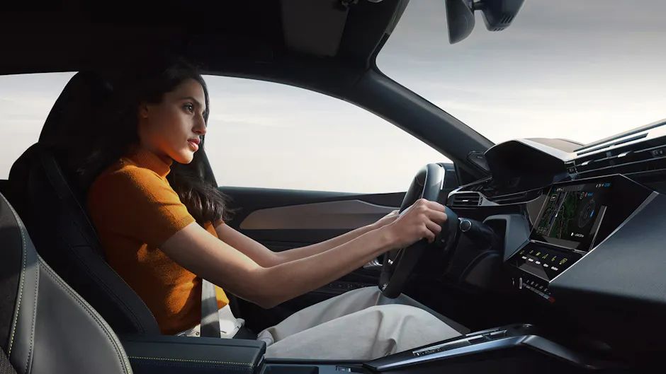 Femme au volant