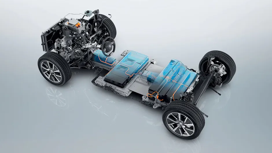 Châssis modèle électrique Peugeot 