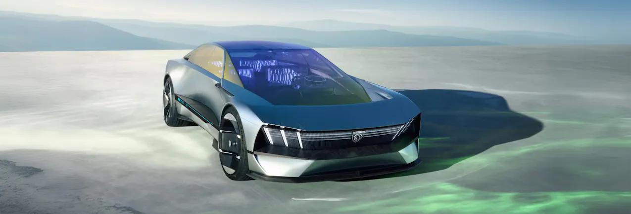 Peugeot Concept Car au design très futuriste