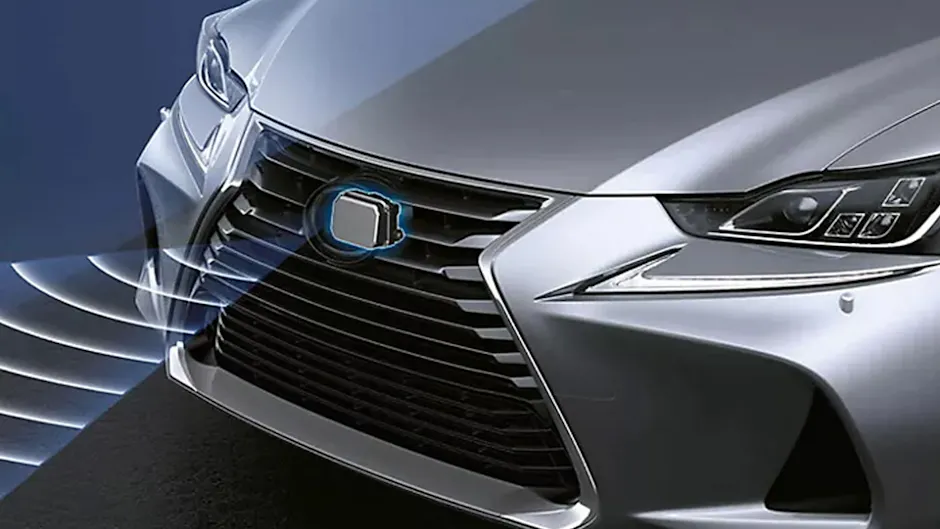 Le capteur de distance Lexus