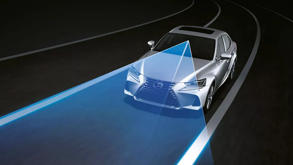 La caméra avant Lexus
