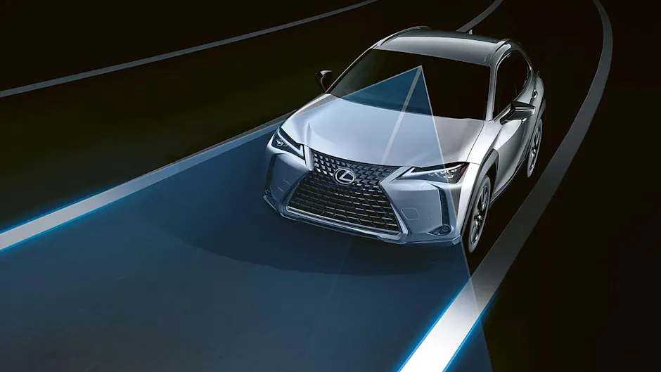 La caméra avant Lexus