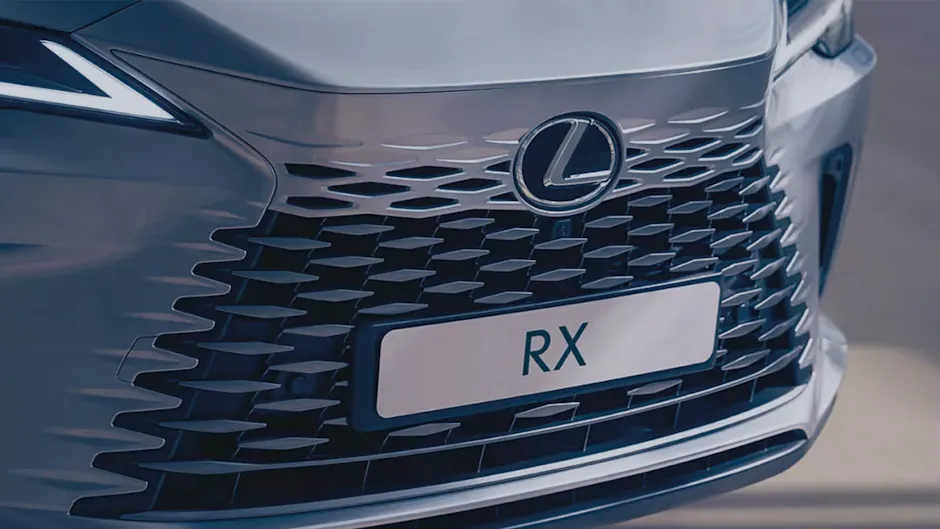 Lexus RX Front in Silber