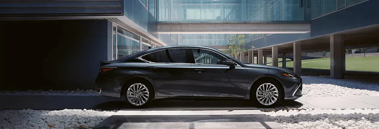 Schwarzer Lexus ES