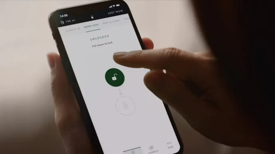 Land Rover App unlock