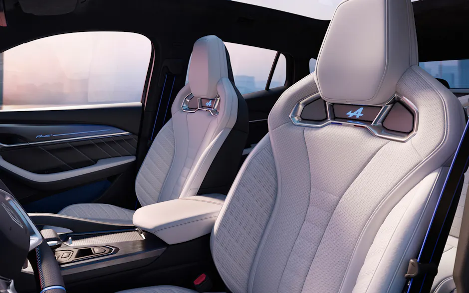 Renault Filante Interieur in Weiss