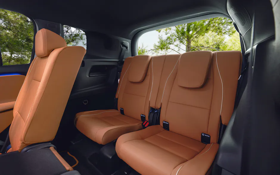 Mercedes-Benz GLB Interieur, dritte Sitzreihe