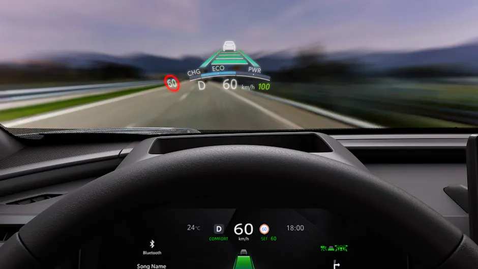 Suzuki Across Head-up Display