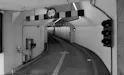 Die Einfahrt vom Parkhaus Hohe Promenade in Zürich