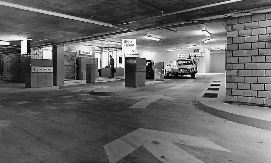 Das Parkhaus Bieltor in Solothurn